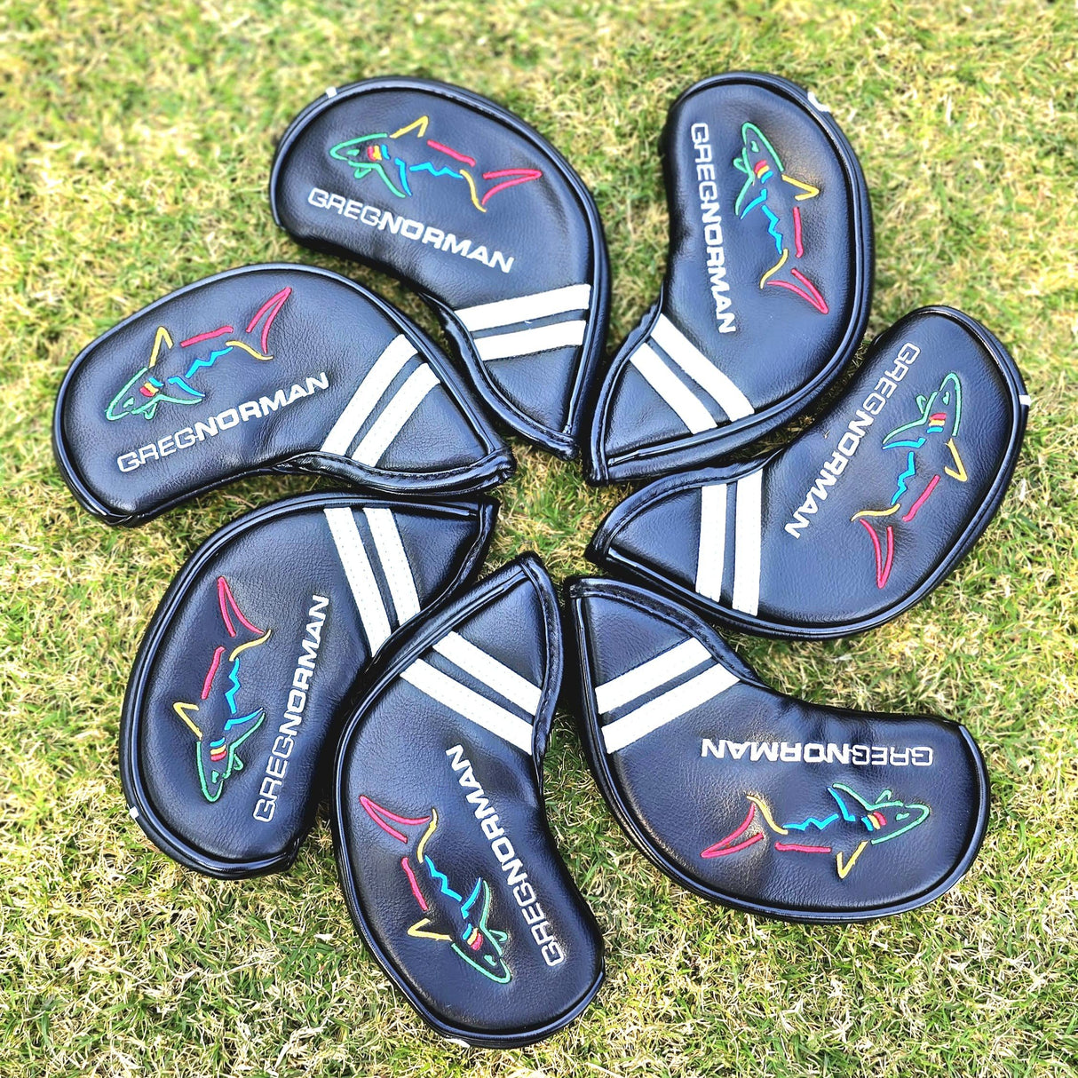 Golf Premium Iron Head Covers (7 Pcs)