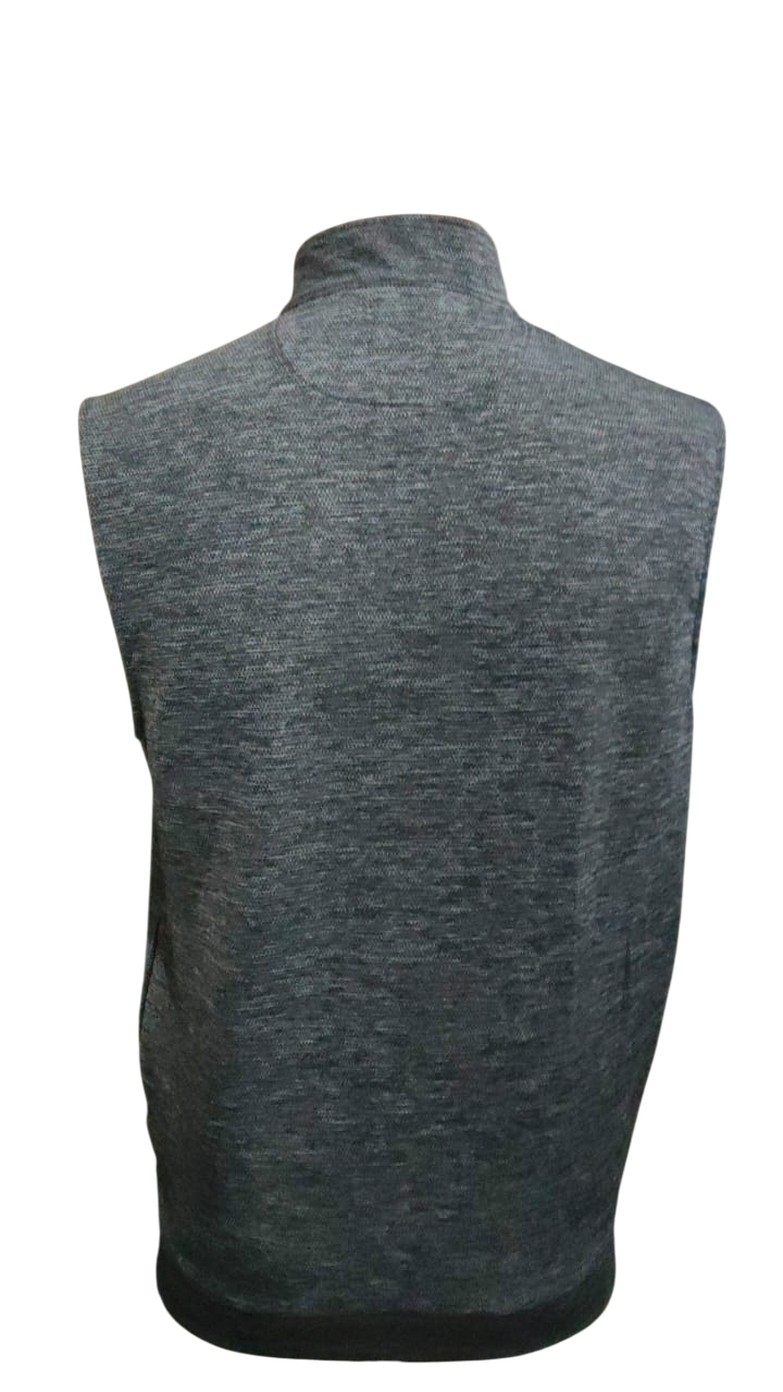 Men's Golf Sleeveless Pullover Vest - Dark Grey