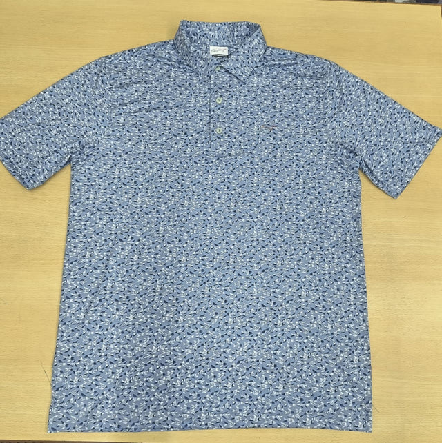 Men's “Tidal Swing” Performance Golf Polo