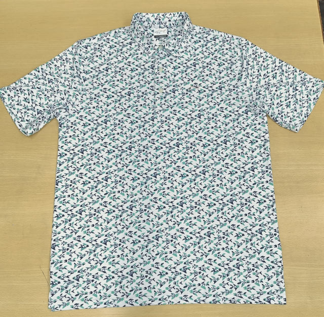 Men's “Tidal Swing” Performance Golf Polo