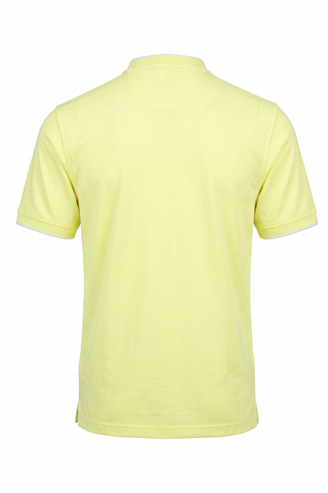 Baseball Collar Micro Pique Shark Polo