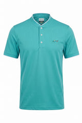 Baseball Collar Micro Pique Shark Polo