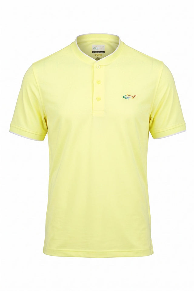 Baseball Collar Micro Pique Shark Polo