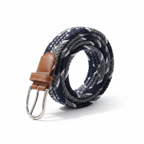 Men's Golf Braided Stretchable Belt