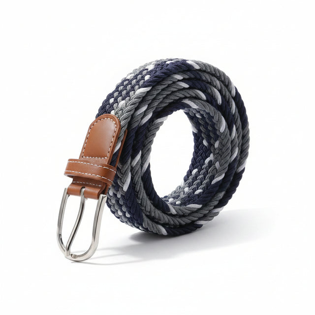Men's Golf Braided Stretchable Belt