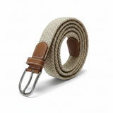 Men's Golf Braided Stretchable Belt
