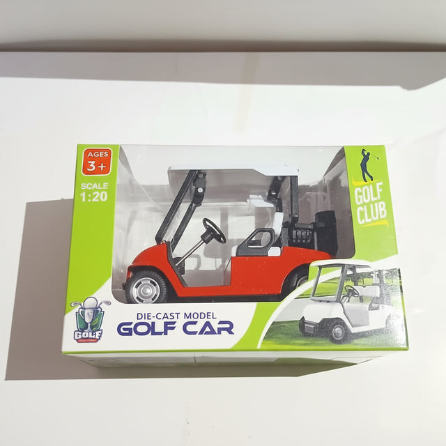 Die-cast Golf Cart Model Toy 1:32 Scale Vehicle