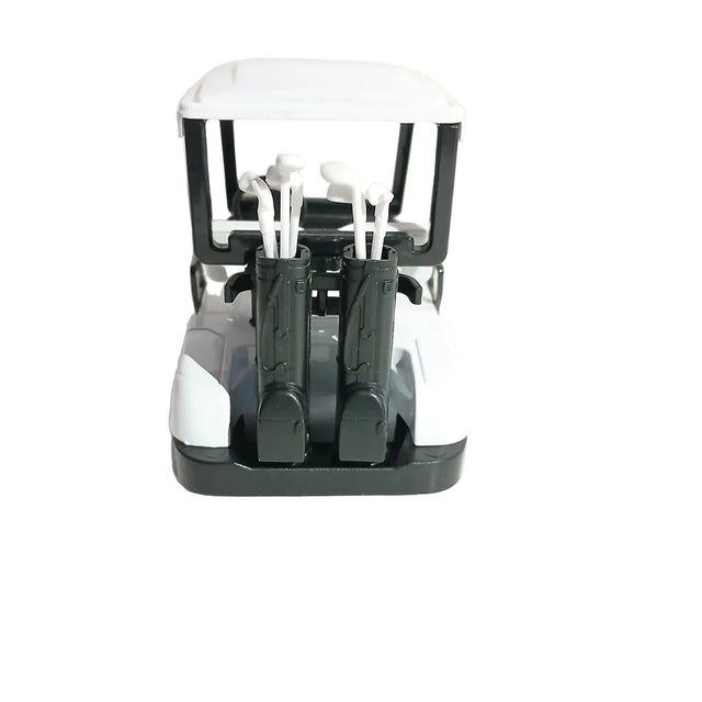 Die-cast Golf Cart Model Toy 1:32 Scale Vehicle