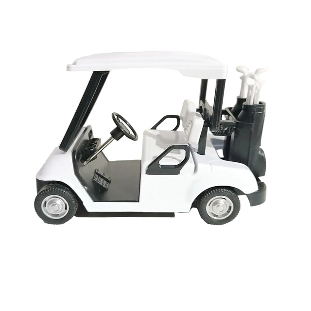 Die-cast Golf Cart Model Toy 1:32 Scale Vehicle
