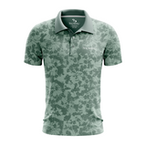 Men's Winter Green Performance Golf Polo