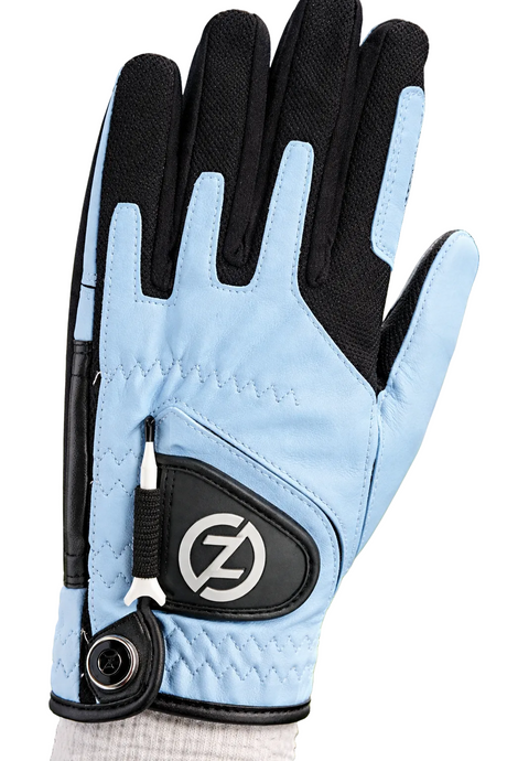 Zero Friction Men's Compression-Fit Synthetic Golf Glove, Universal Fit One Size