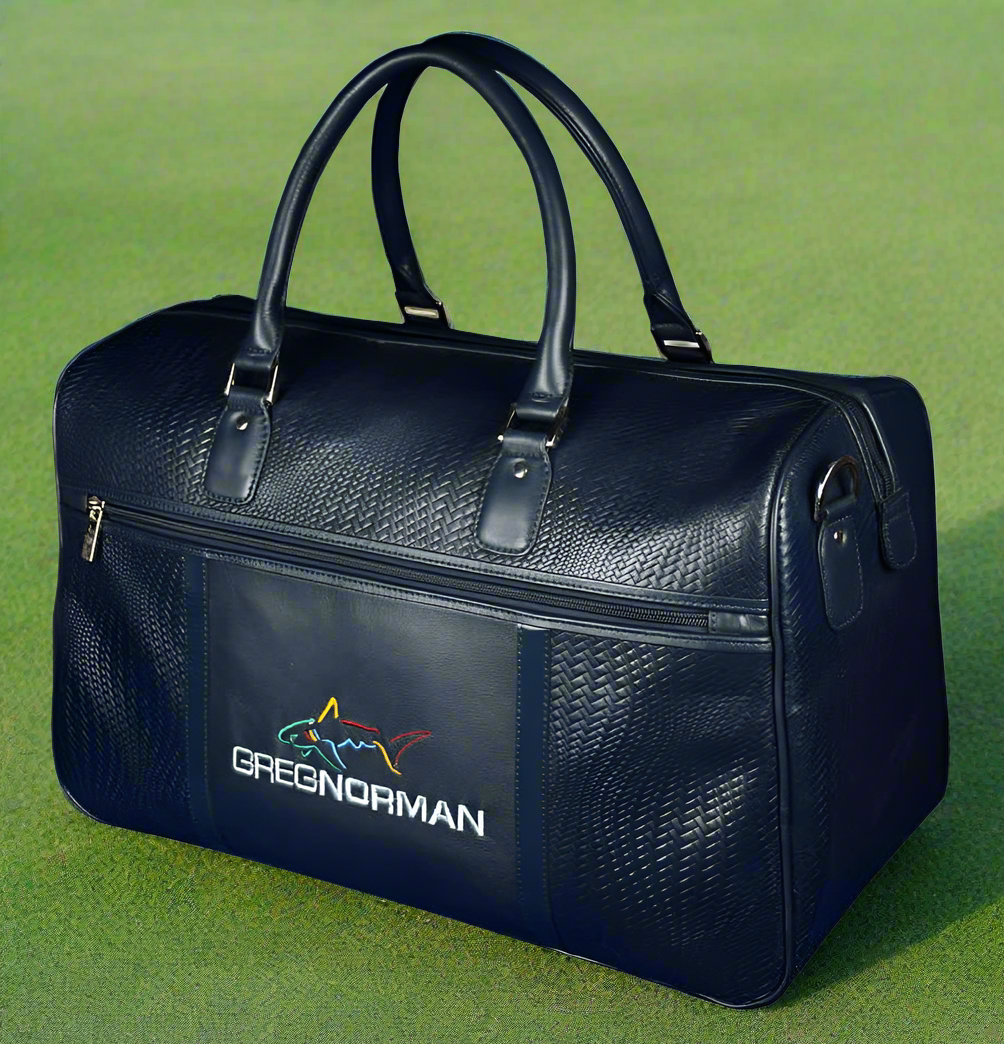 Greg Norman Leather Duffle Bag