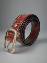 Greg Norman Leather Golf Belt