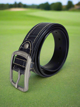 Greg Norman Leather Golf Belt