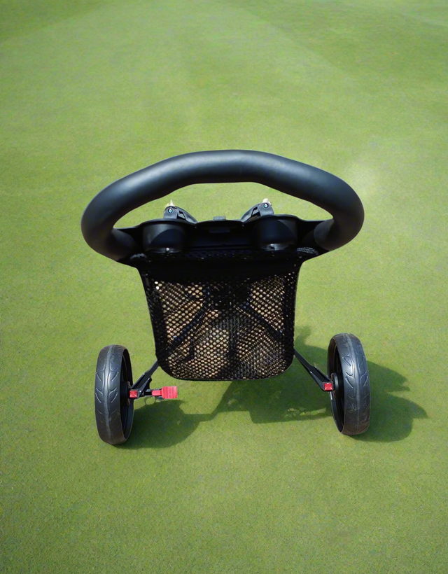 Three Wheel Detachable Push Cart with Bottle Holder