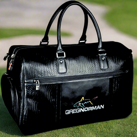 Greg Norman Leather Duffle Bag