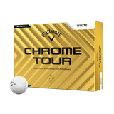 Chrome Tour Golf Balls - White