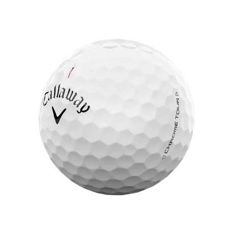 Chrome Tour Golf Balls - White