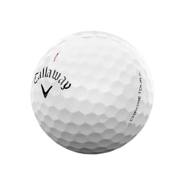Chrome Tour Golf Balls - White