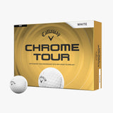 Chrome Tour Golf Balls - White