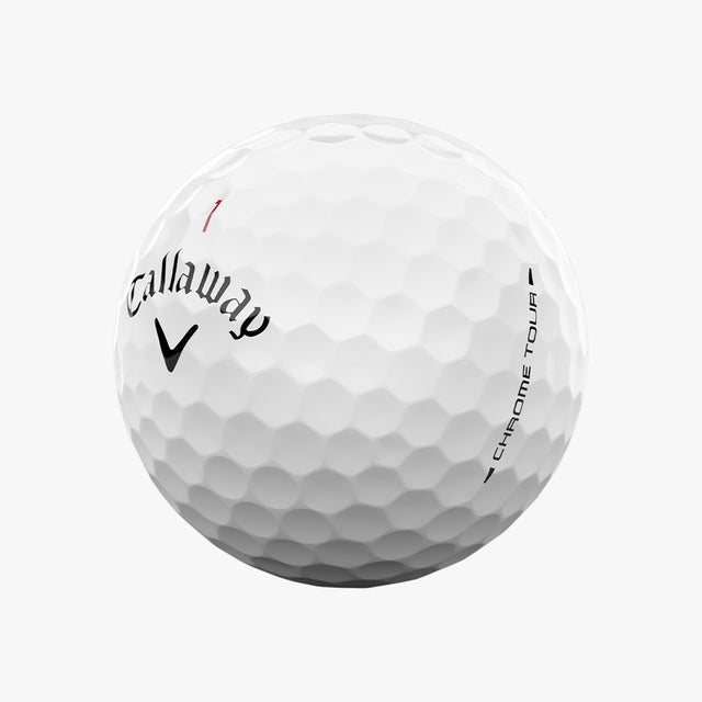 Chrome Tour Golf Balls - White
