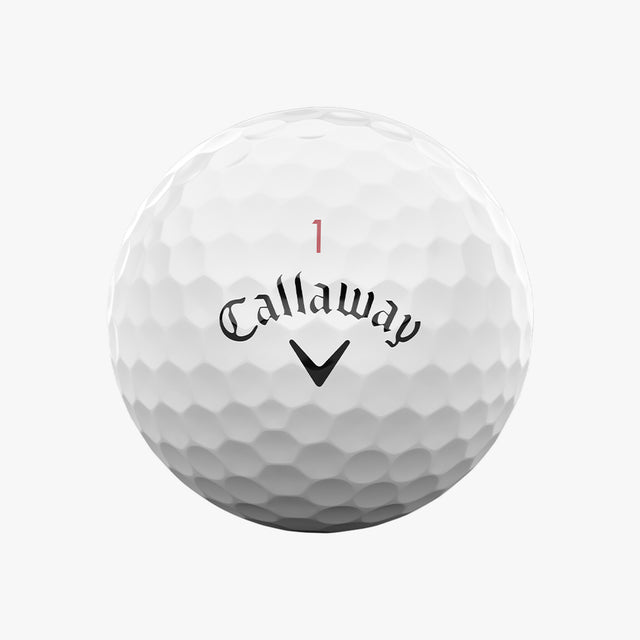 Chrome Tour Golf Balls - White