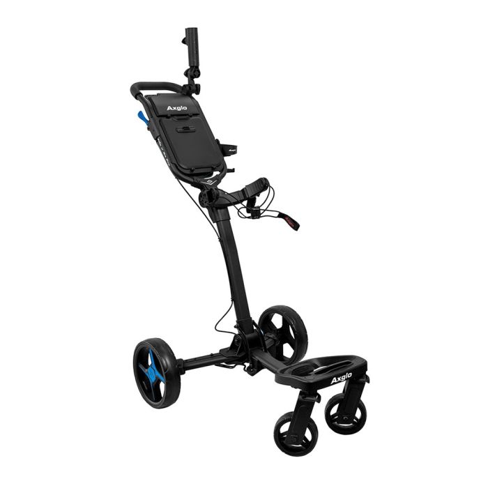 Flip N Go Pro Four Wheel Ultra Compact Foldable Aluminum Golf Trolley