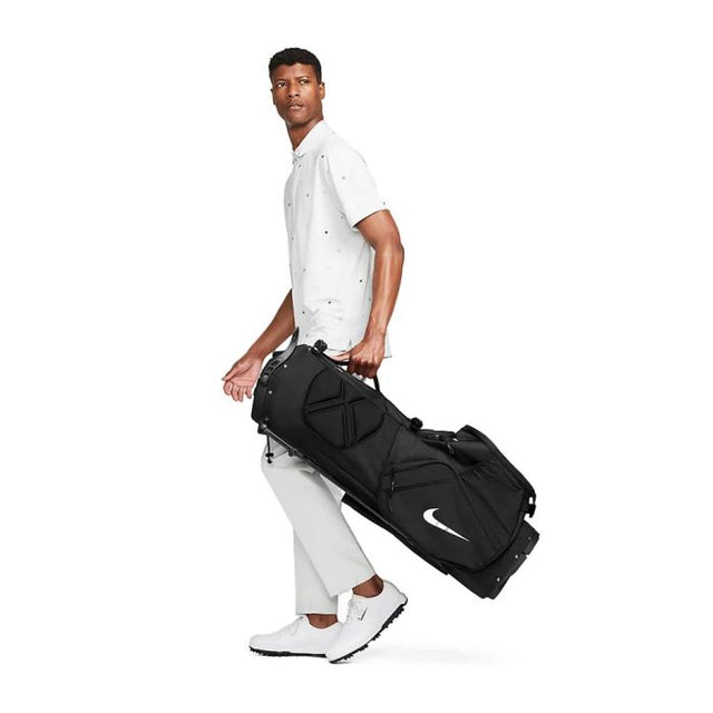 Nike Hybrid 2 Golf Stand Bag - Black and White