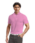 Solid Cooling Texture Golf Polo Shirt