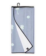 Printed Microfiber Golf Towel - Tradewinds