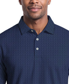 Flag Geo Essential Print Golf Polo Shirt