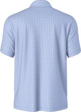 Junior's Golf Flag Geo Print Short Sleeve Golf Polo Shirt