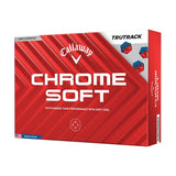 Chrome Soft TruTrack Golf Balls - White