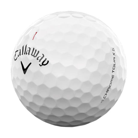 Chrome Tour X Golf Balls - White