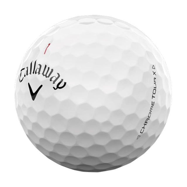 Chrome Tour X Golf Balls - White