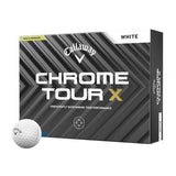 Chrome Tour X Golf Balls - White