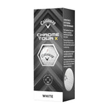 Chrome Tour X Golf Balls - White