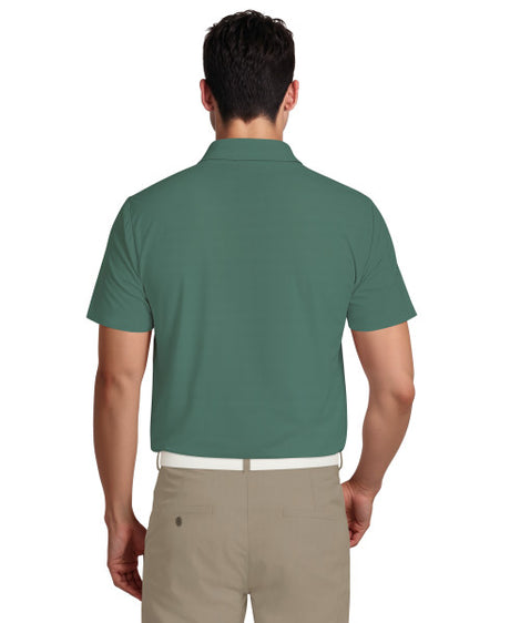 Solid Cooling Texture Golf Polo Shirt