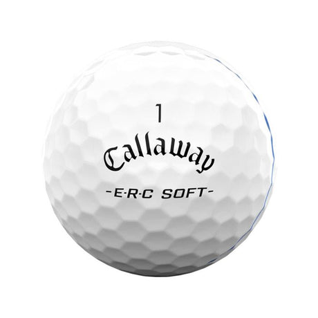 ERC Soft Triple Track Golf Balls - White