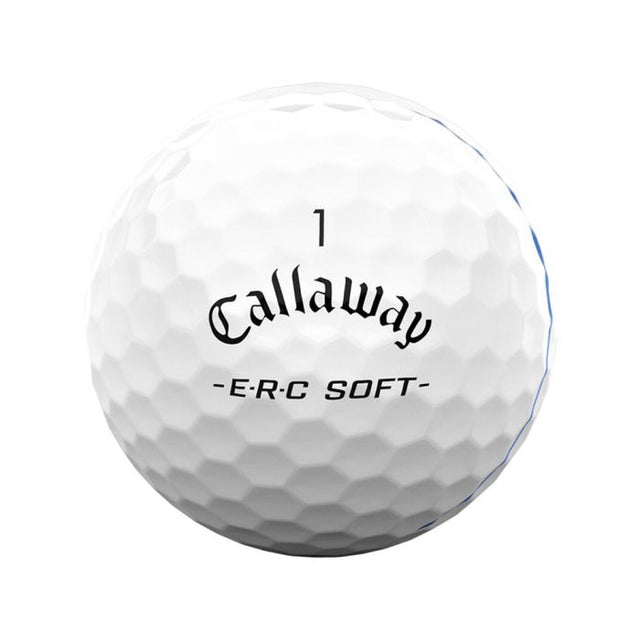ERC Soft Triple Track Golf Balls - White