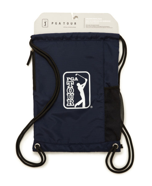 New PGA Tour Golf Solid Drawstring Bag
