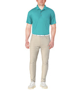 Airflux Mesh Short Sleeve Golf Polo Shirt - Scuba Blue