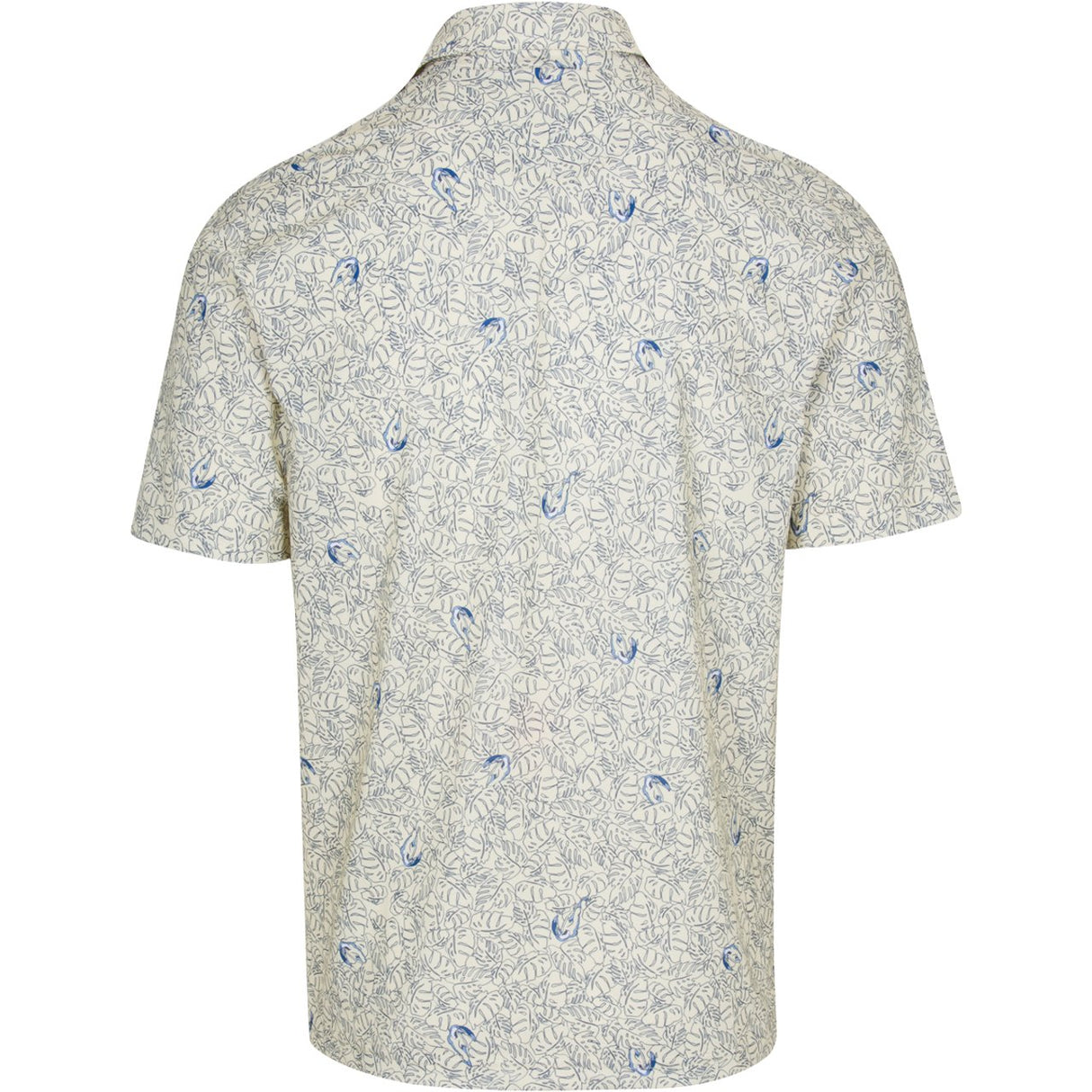 Tropicana Polo T Shirt - Lemon Palm