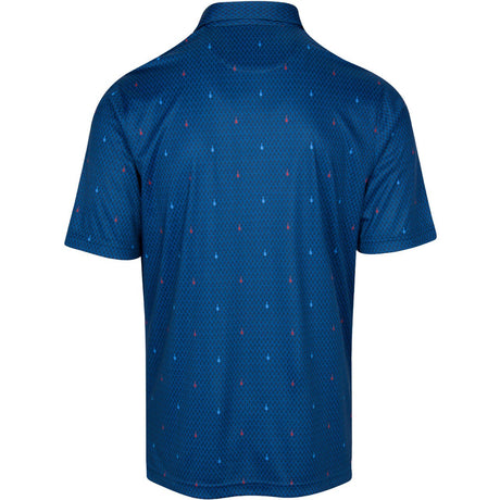 Guitar Foulard ML75 Golf Polo T shirt - Liberty Blue