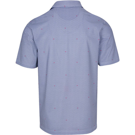 Pie Foulard Polo T Shirt - White blue