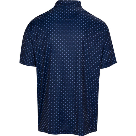 Paisley Foulard X-lite Polo T Shirt - Navy