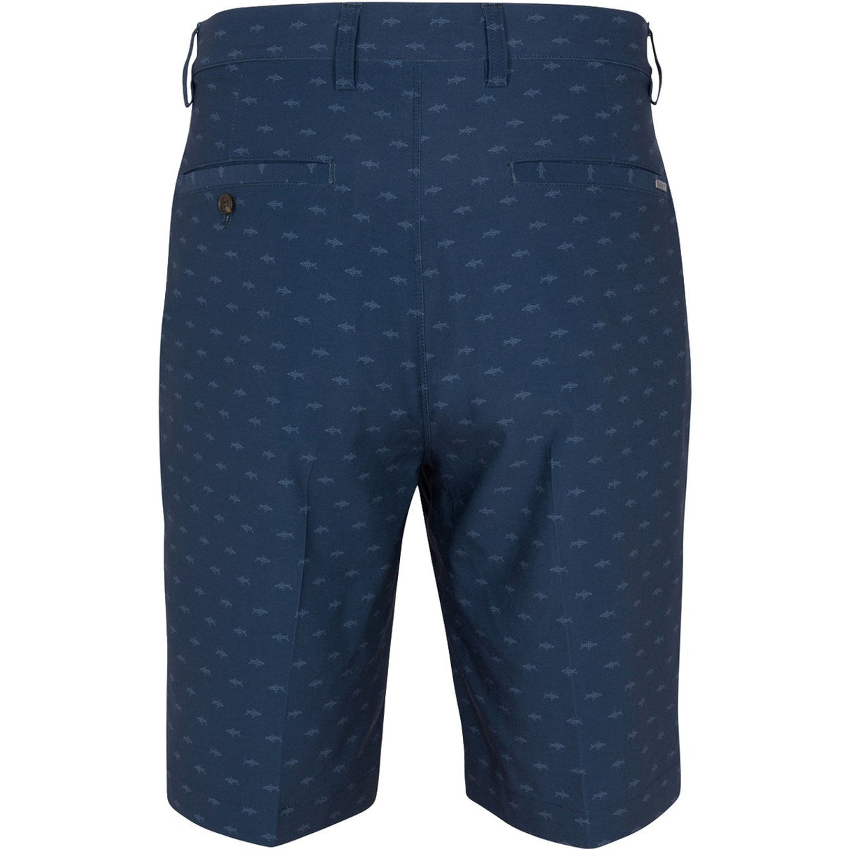 Ml75 Hybrid Shark Print 9-inch Short - Navy