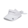 Women’s Ear Curved Ribbon Adjustable Visor