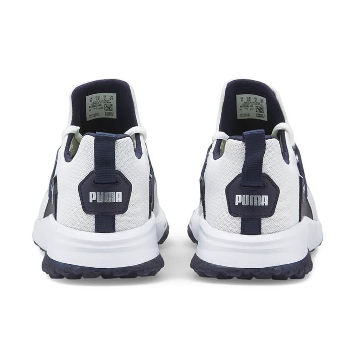 Fusion Evo Foam Spikeless Golf Shoes - White/Navy