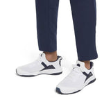 Fusion Evo Foam Spikeless Golf Shoes - White/Navy